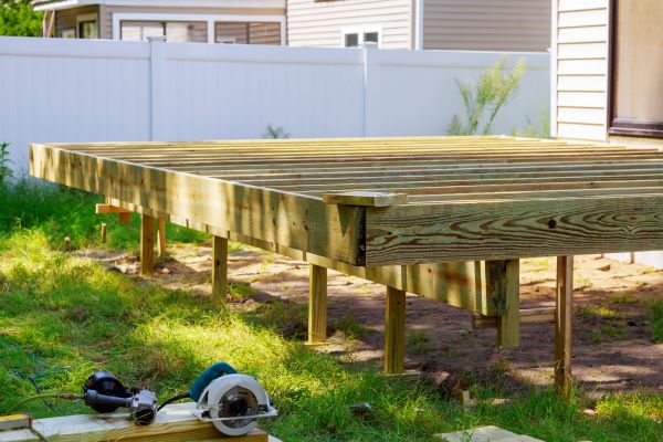 Elevated Deck Installation in Bellevue