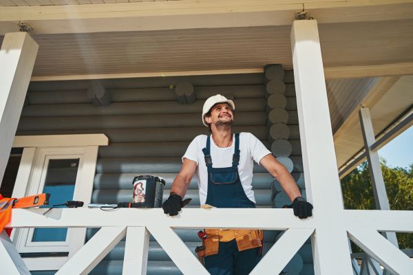 Porch Ceiling Construction in Bellevue
