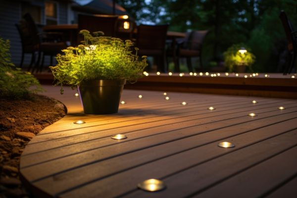 Ground Level Deck Construction in Bellevue